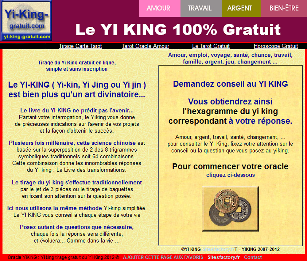 yi king gratuit